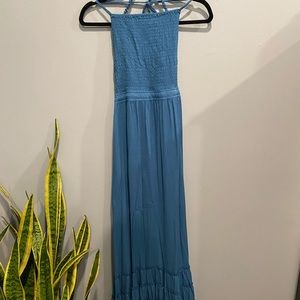 Boho beach hut backless dress